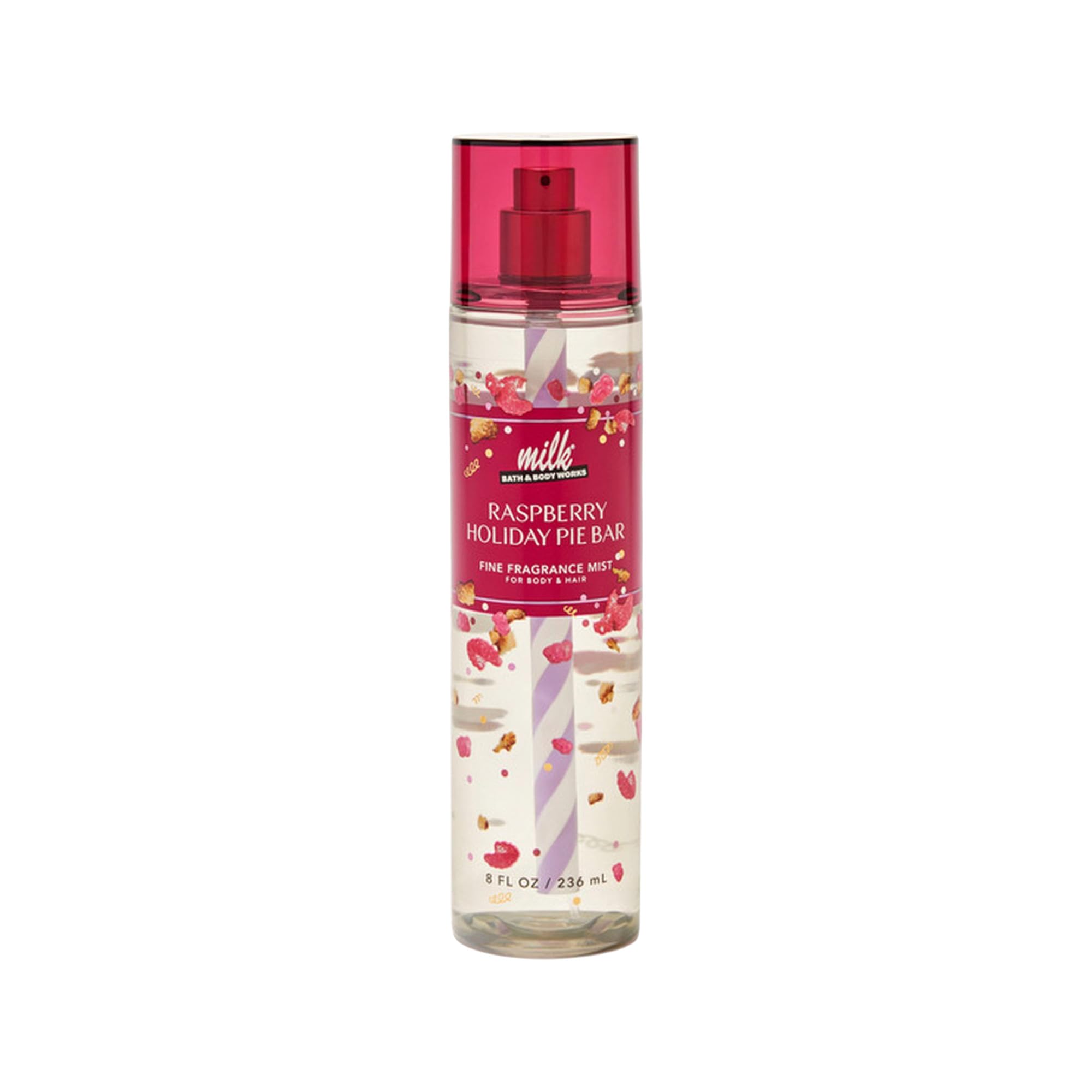 Bath & Body Works Raspberry Holiday Pie Bar Fine Fragrance Mist – 8 oz