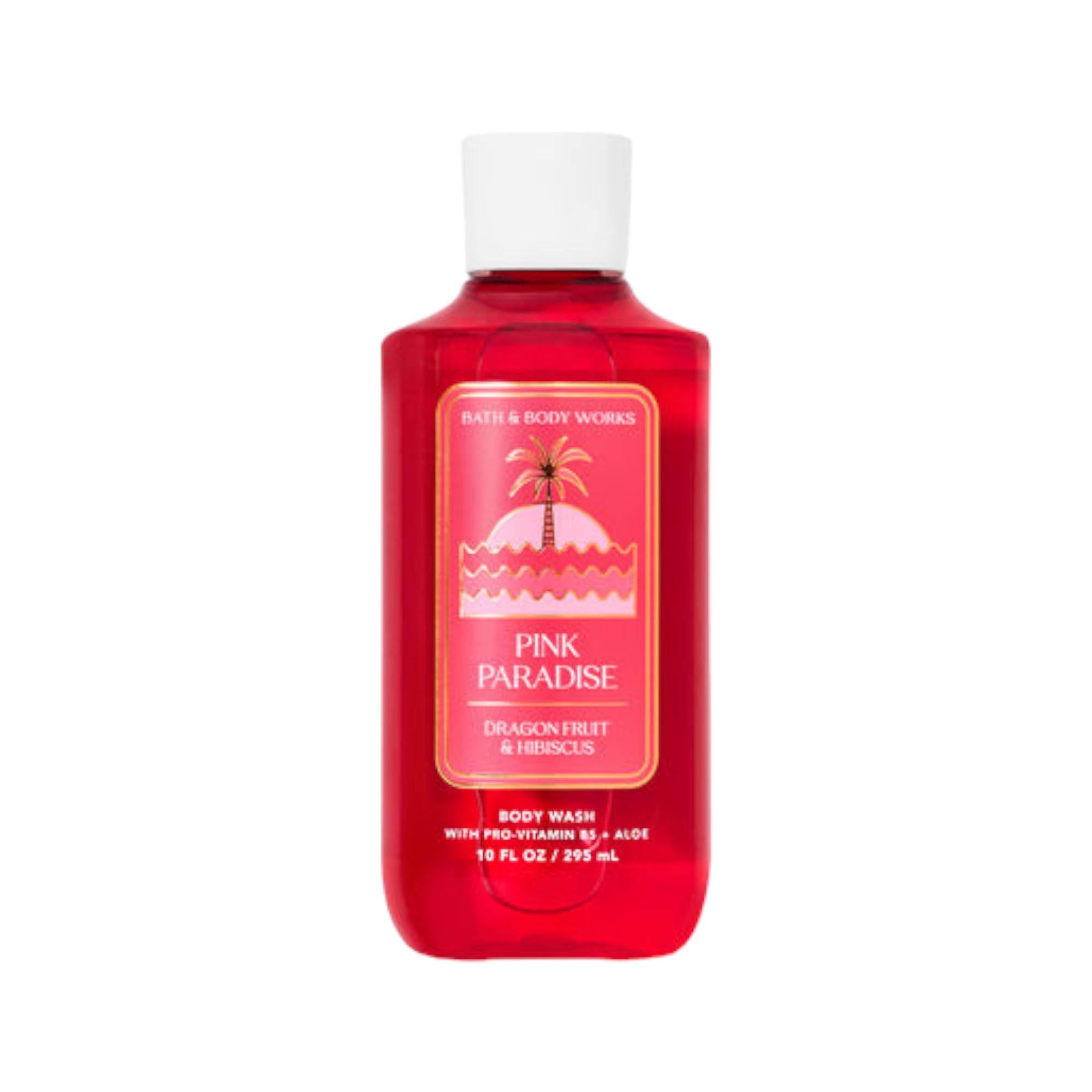 Bath & Body Works Signature Collection Shower Gel for Women – Pink Paradise, 10 fl oz