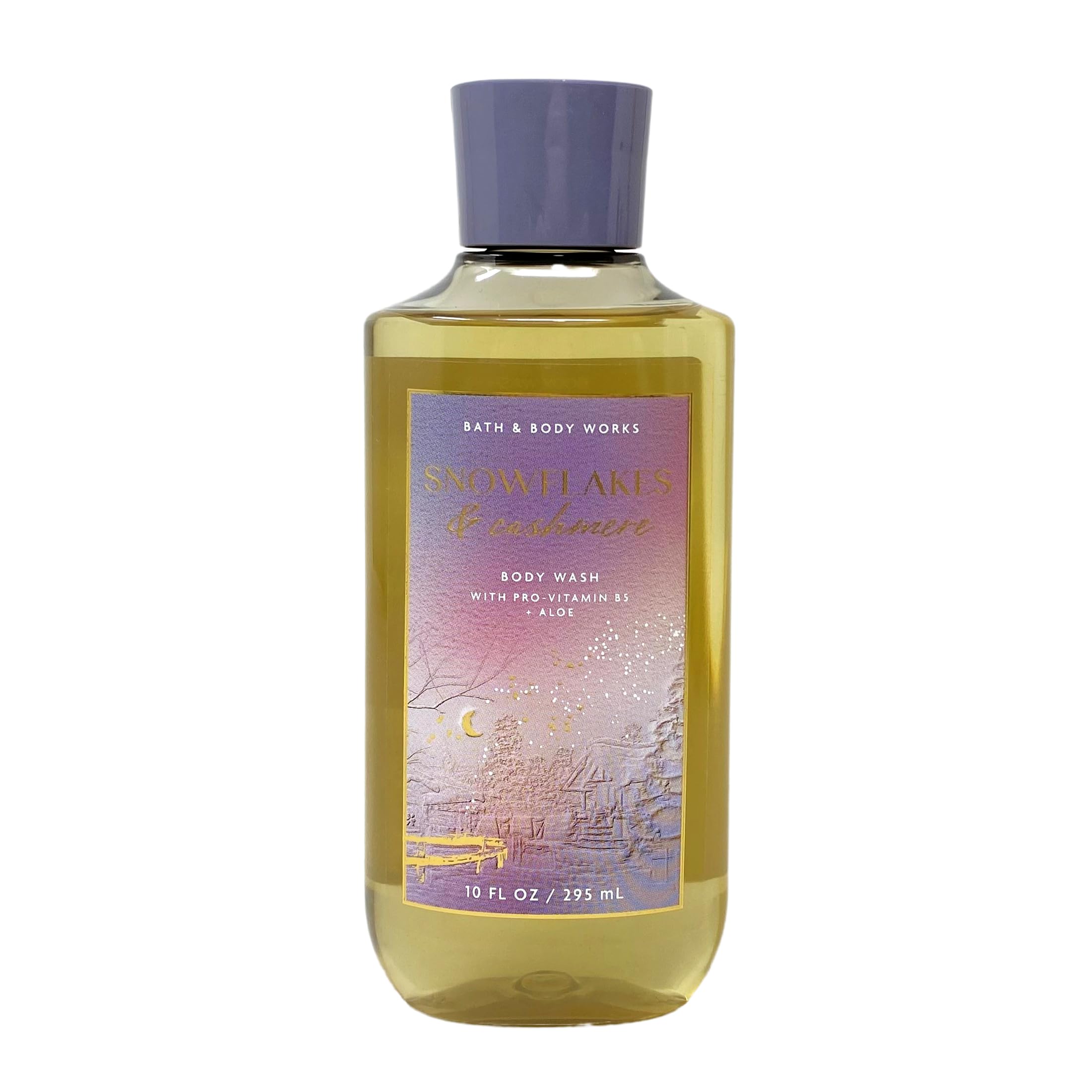 Bath & Body Works Shower Gel Gift Set of 2 – Snowflakes Cashmere, 10 oz Each