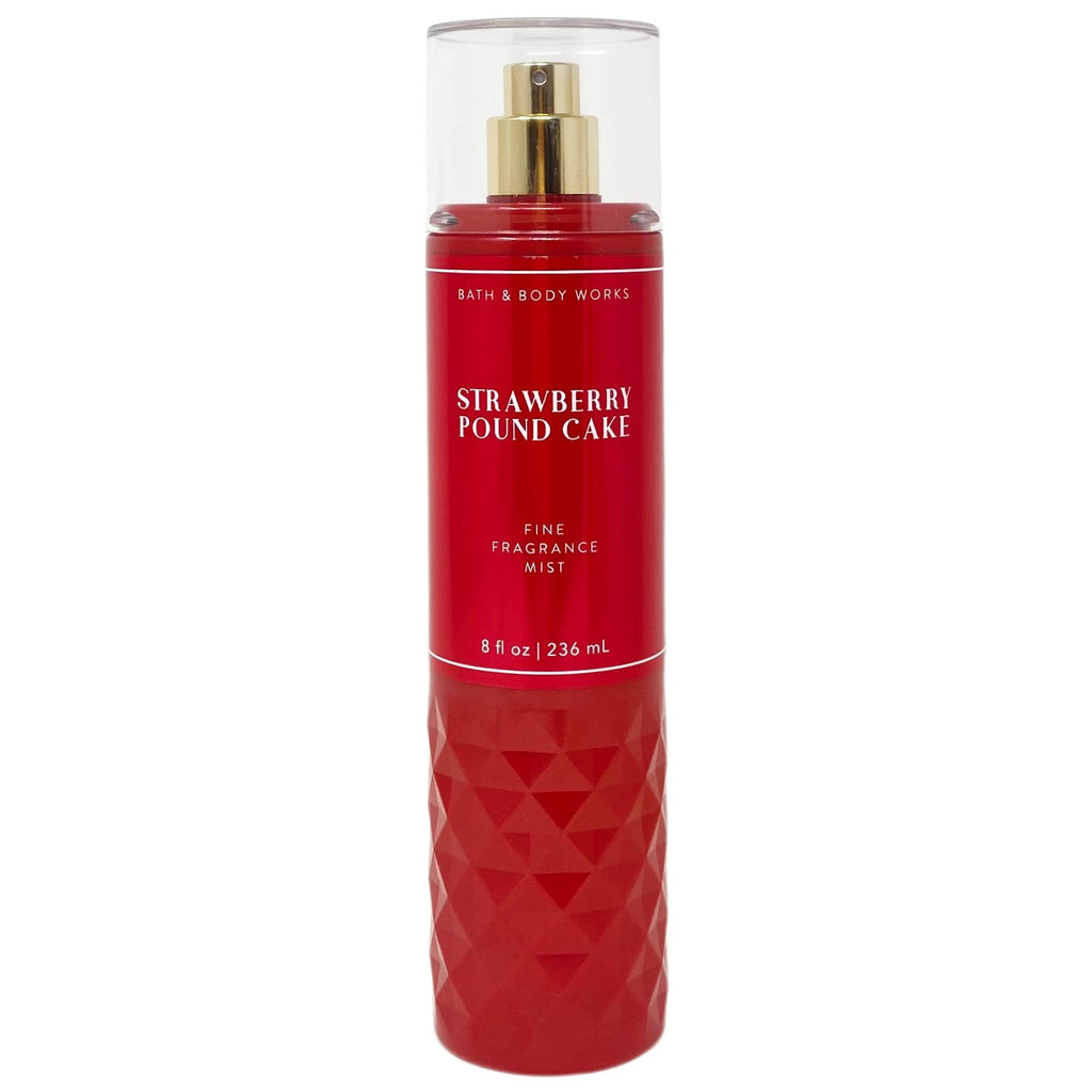 Bath & Body Works Strawberry Pound Cake Gift Set (2021) – Fine Fragrance Mist & Body Cream