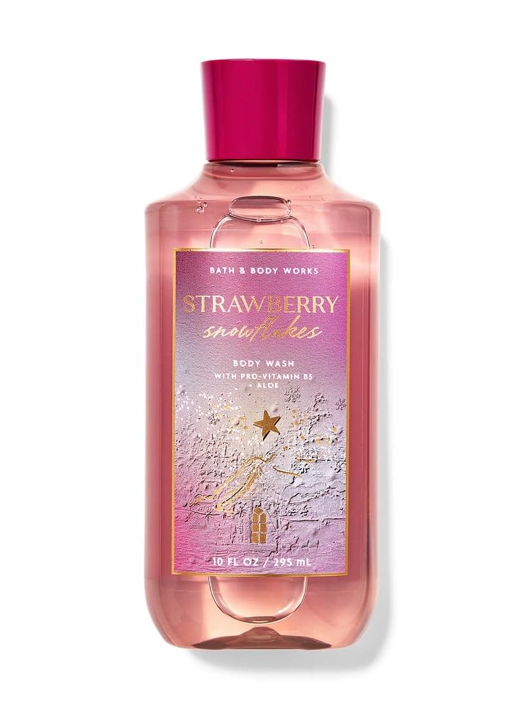 Bath & Body Works Strawberry Snowflakes Shower Gel Gift Set – 10 oz