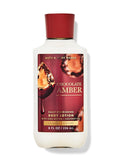 Bath & Body Works Super Smooth Body Lotion Set – Chocolate Amber, 8 oz – Gift for Women