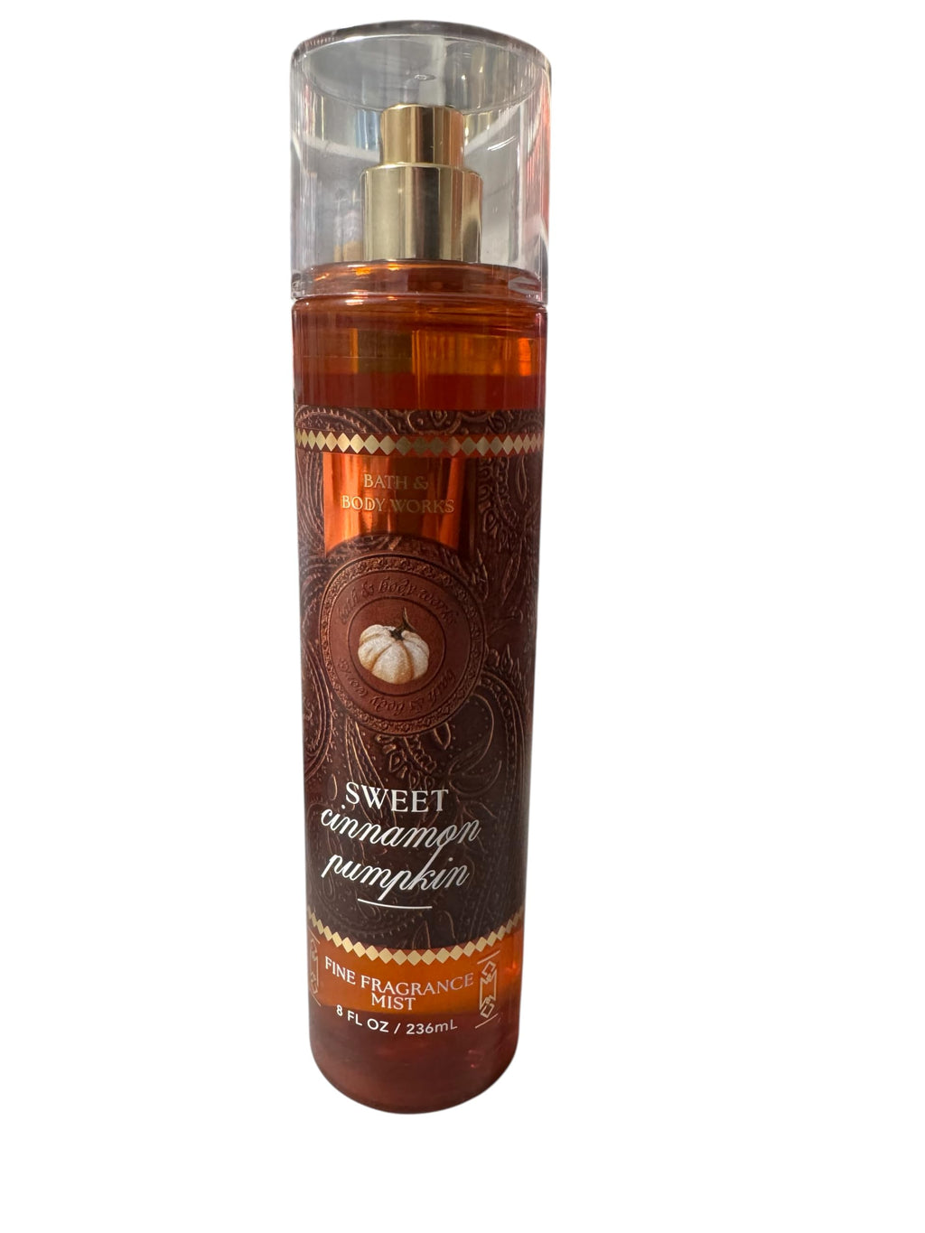 Bath & Body Works Fine Fragrance Body Spray Mist – Sweet Cinnamon Pumpkin (8 oz / 236 mL)