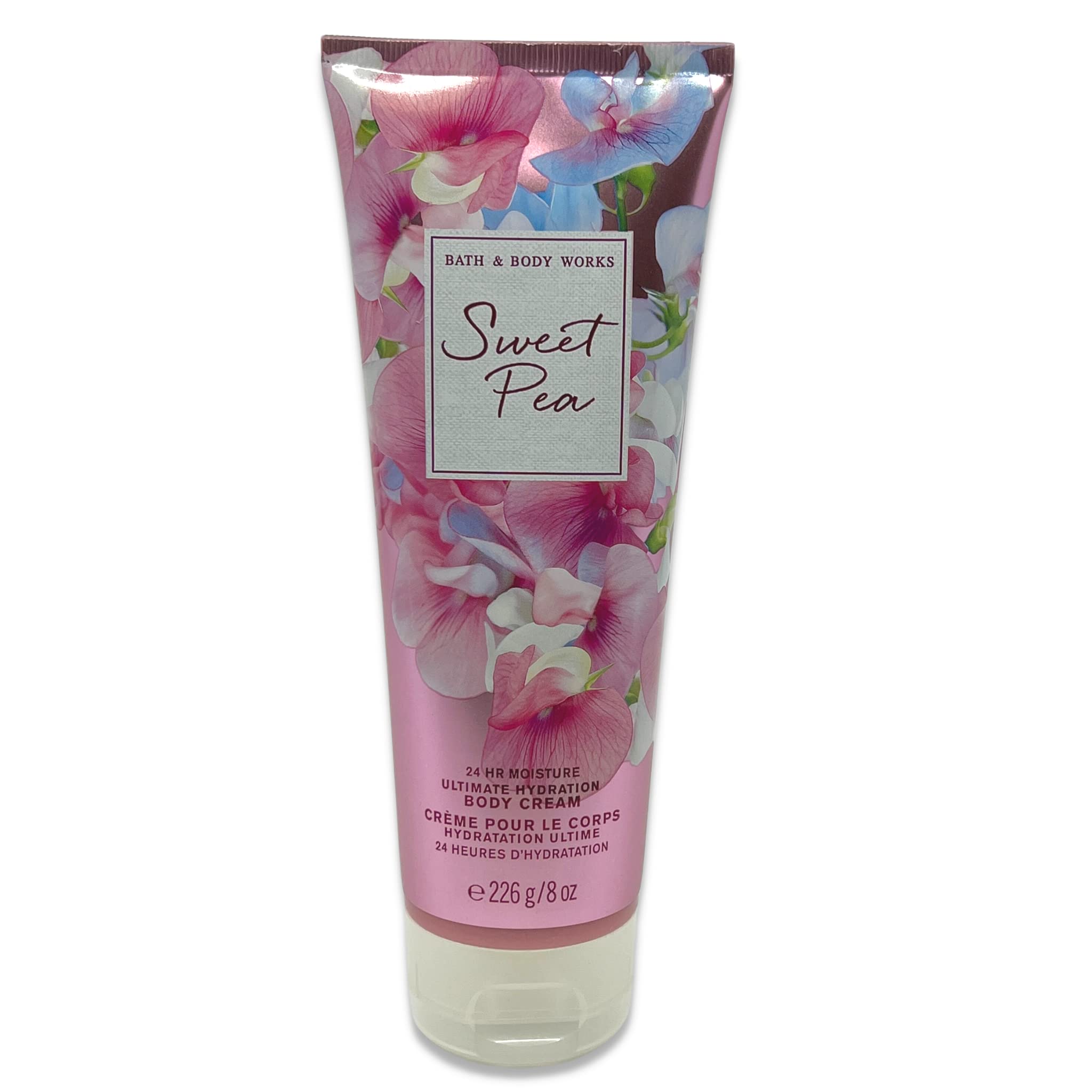 Bath & Body Works Sweet Pea Body Cream – Ultimate Hydration, 8 oz, Pack of 3