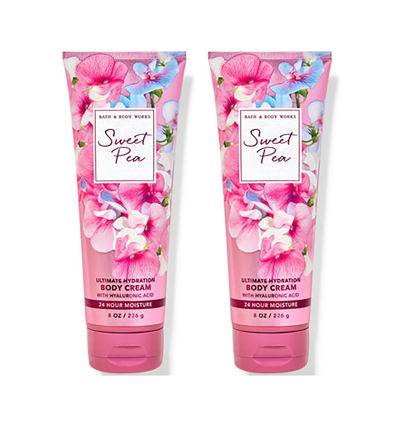 Bath & Body Works Sweet Pea Ultra Shea Body Cream 8 oz – 2-Pack