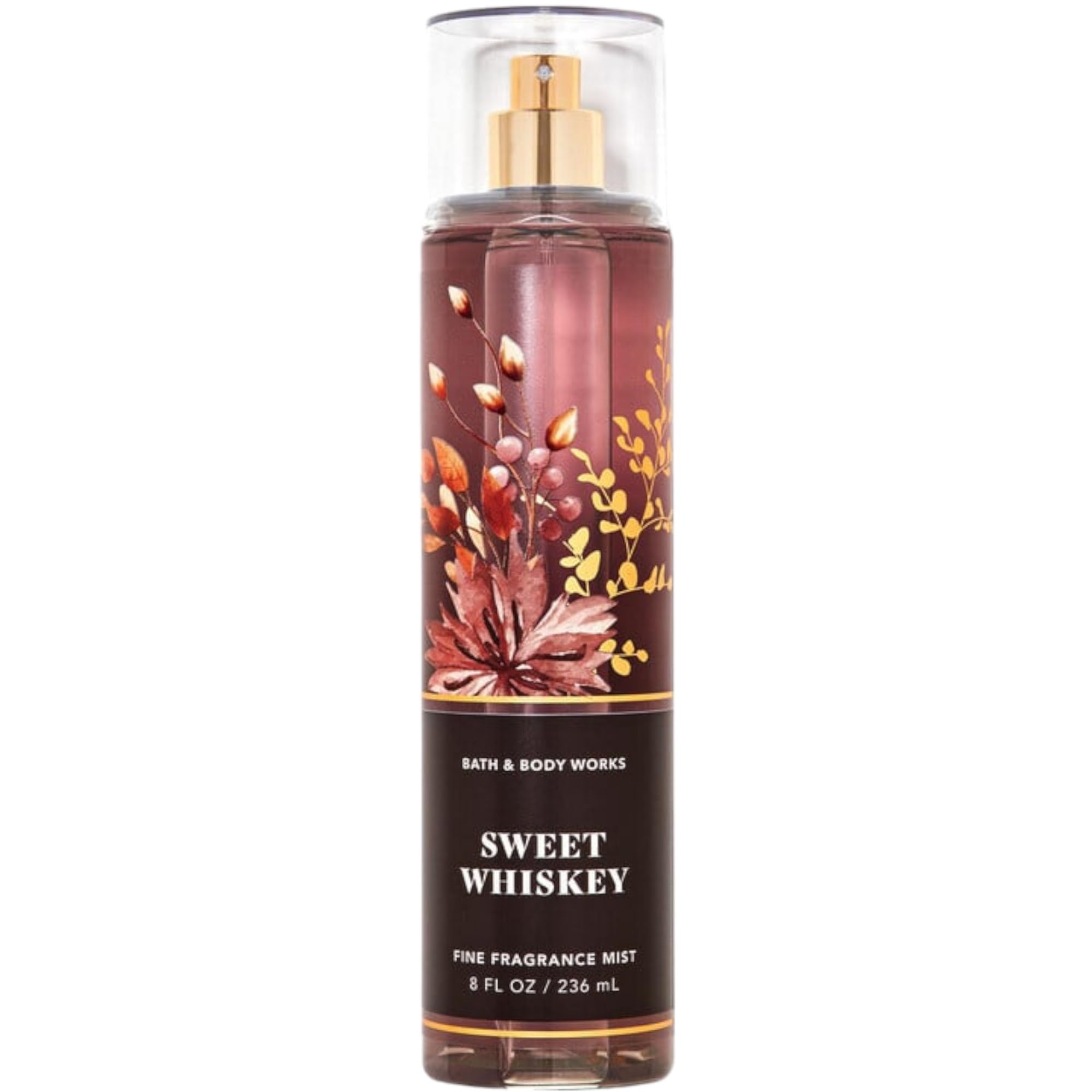 Bath & Body Works Fine Fragrance Body Spray Mist – Sweet Whiskey, 8 fl oz / 236 mL