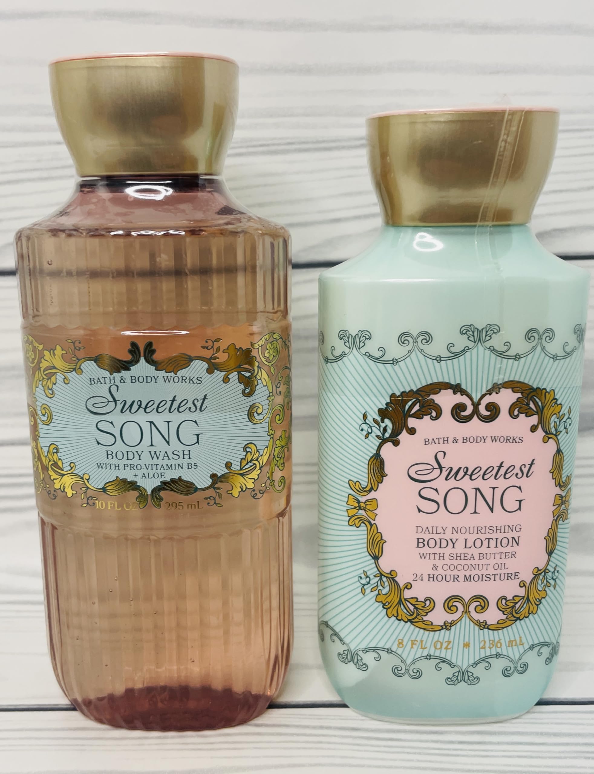 Bath & Body Works Body Sweetest Song Lotion & Gel Wash 2-Piece Set