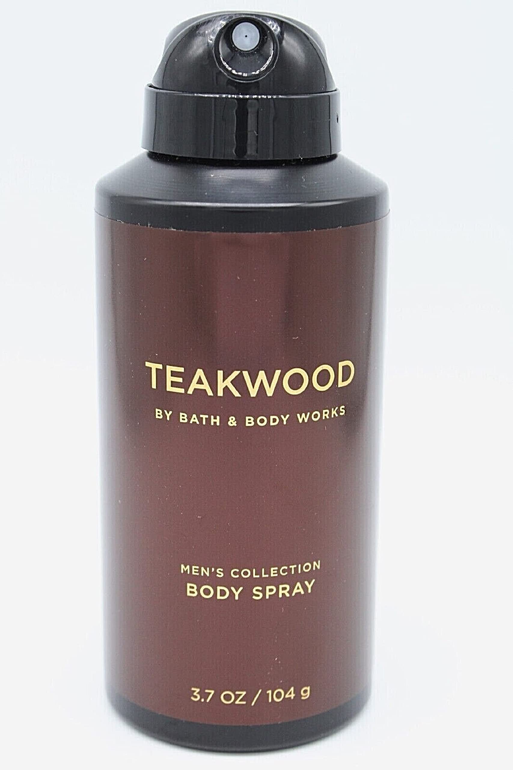 Bath & Body Works Teakwood Deodorizing Body Spray – Men’s, 3.7 oz