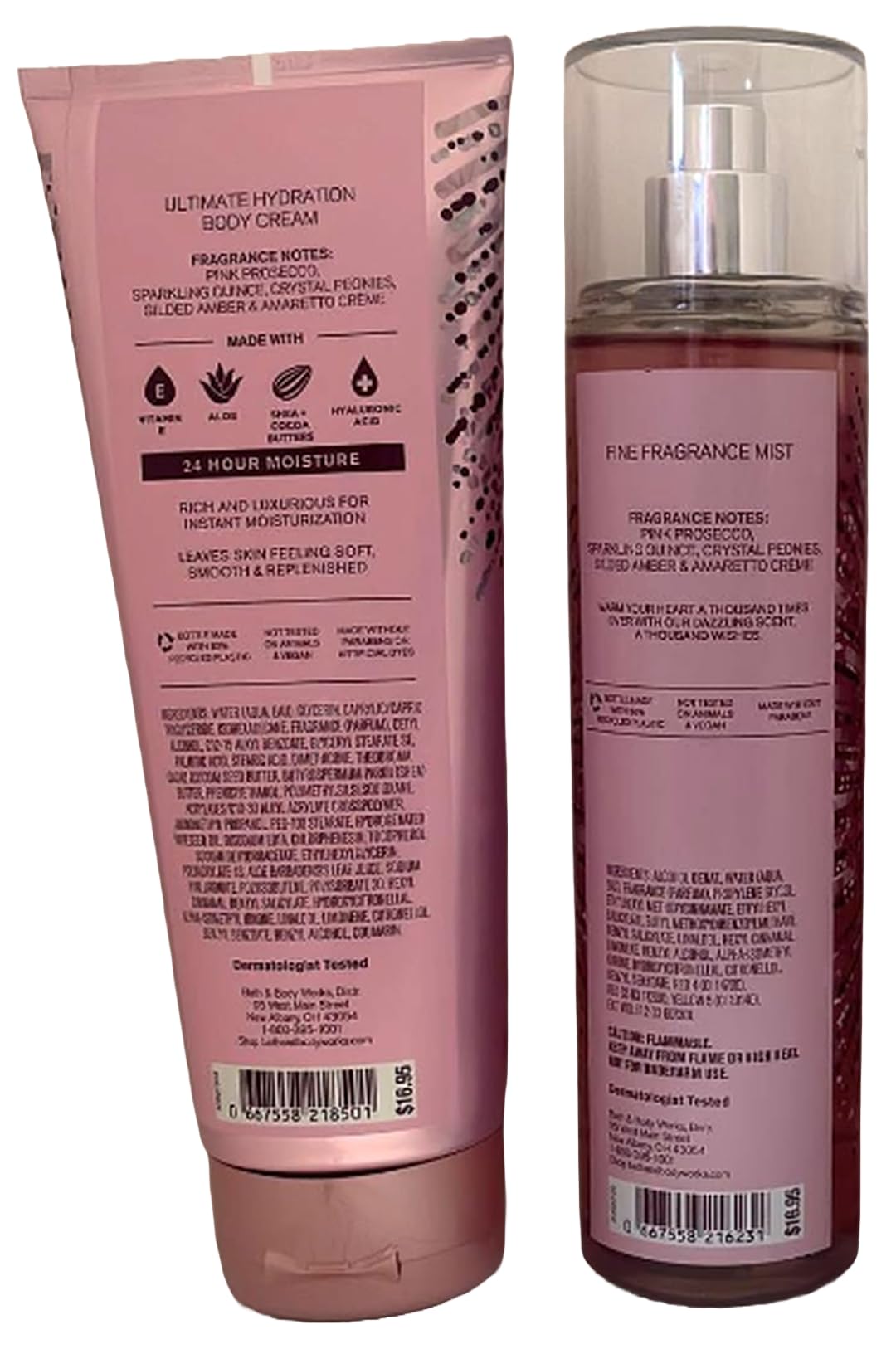 Bath & Body Works Signature Collection: A Thousand Wishes Gift Set – Fine Fragrance Mist & Ultra Shea Body Cream