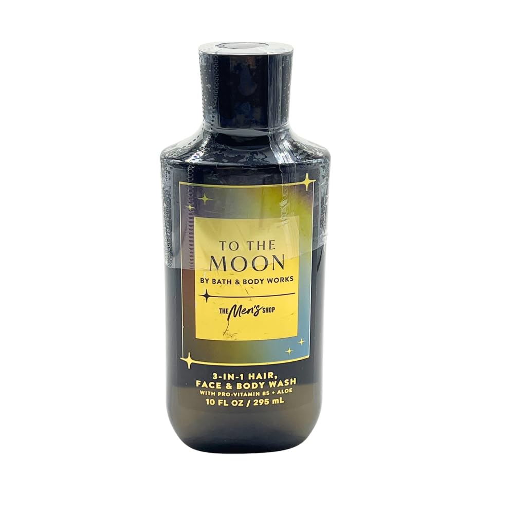 Bath & Body Works To The Moon Men’s Gift Set – 2-Piece Body Spray & 3-in-1 Wash with Blue Bow
