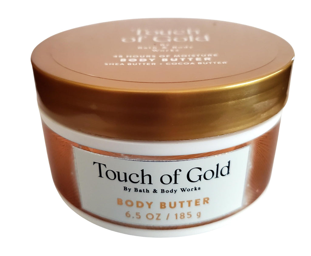 Bath & Body Works Touch of Gold Whipped Body Butter – Luxurious 24h Moisture & Gilded Fragrance