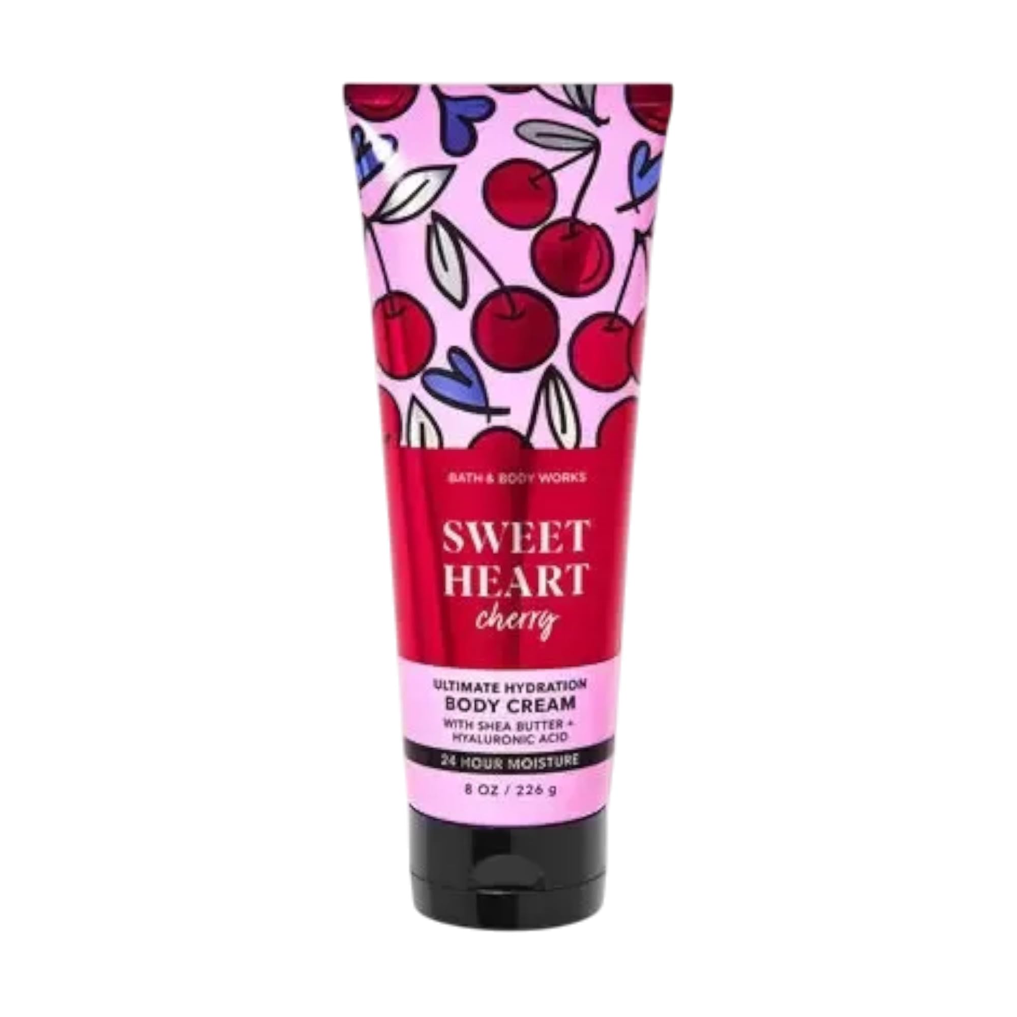 Bath & Body Works Ultimate Hydration Body Cream Gift Set – 8 oz – Sweetheart Cherry