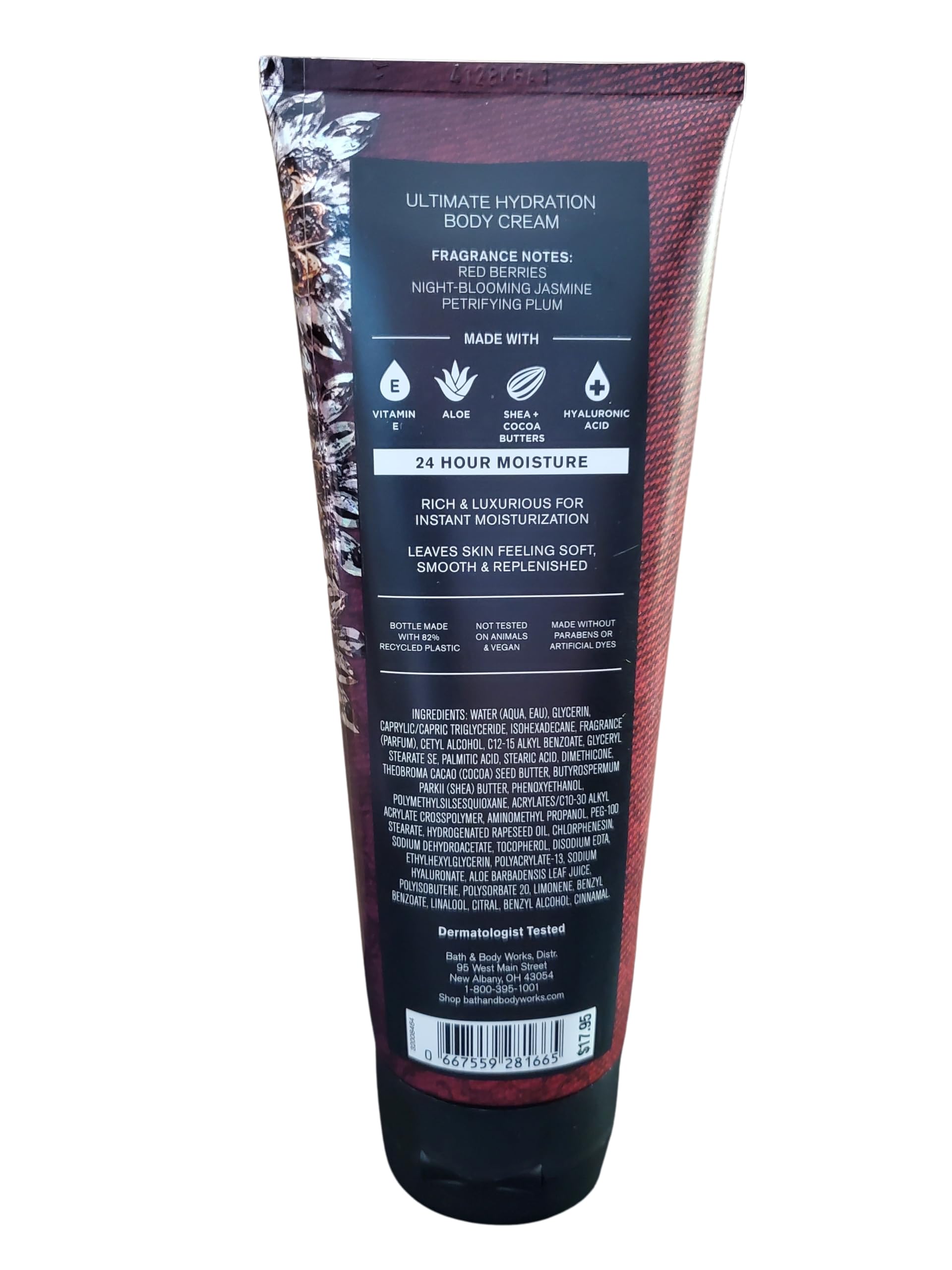Bath & Body Works Vampire Blood Ultimate Hydration Body Cream – 8 oz Pack of 2