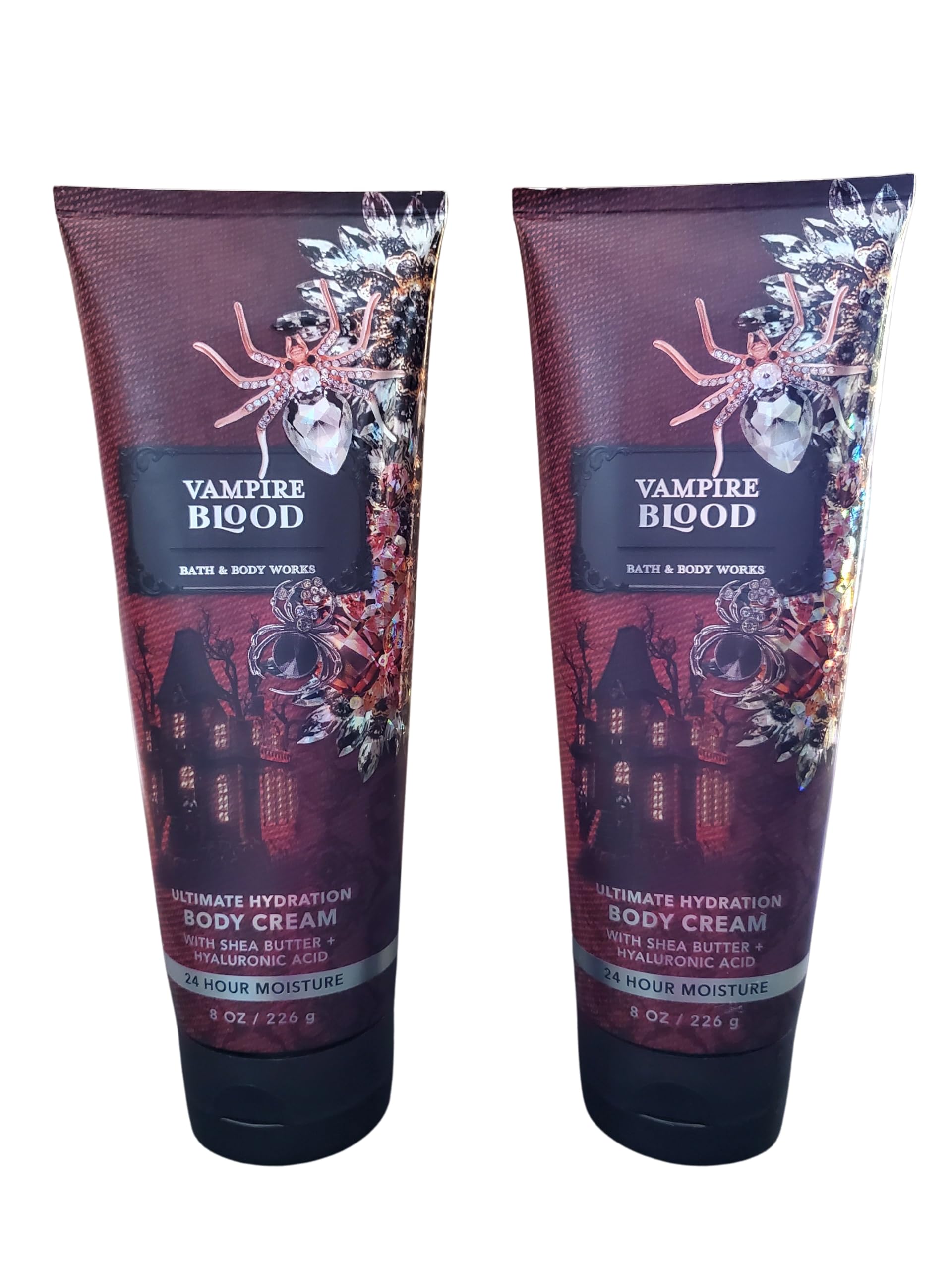 Bath & Body Works Vampire Blood Ultimate Hydration Body Cream – 8 oz Pack of 2
