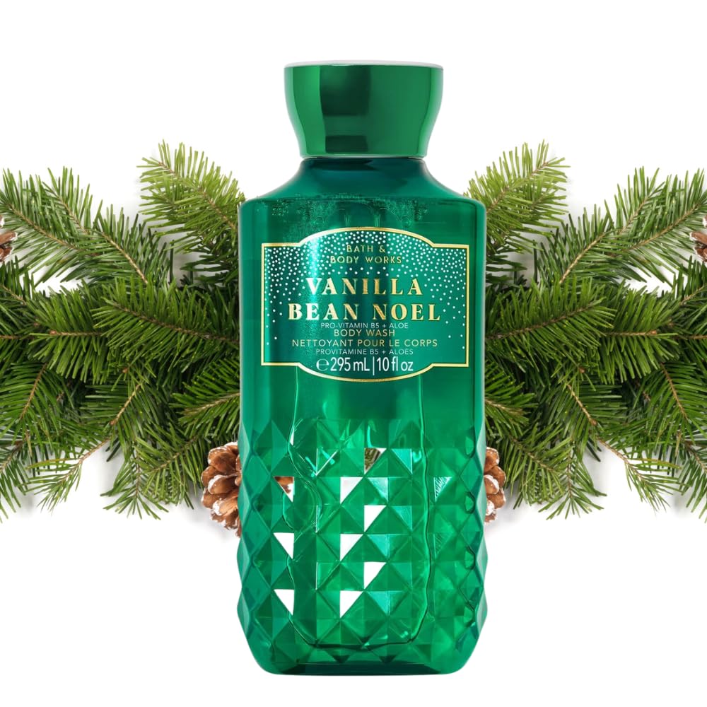 Bath & Body Works Vanilla Bean Noel Shower Gel – 10 oz