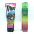 Bath & Body Works Waikiki Beach Coconut 2020 Edition: 8oz Body Cream & 8oz Fine Fragrance Mist 2-Piece Bundle