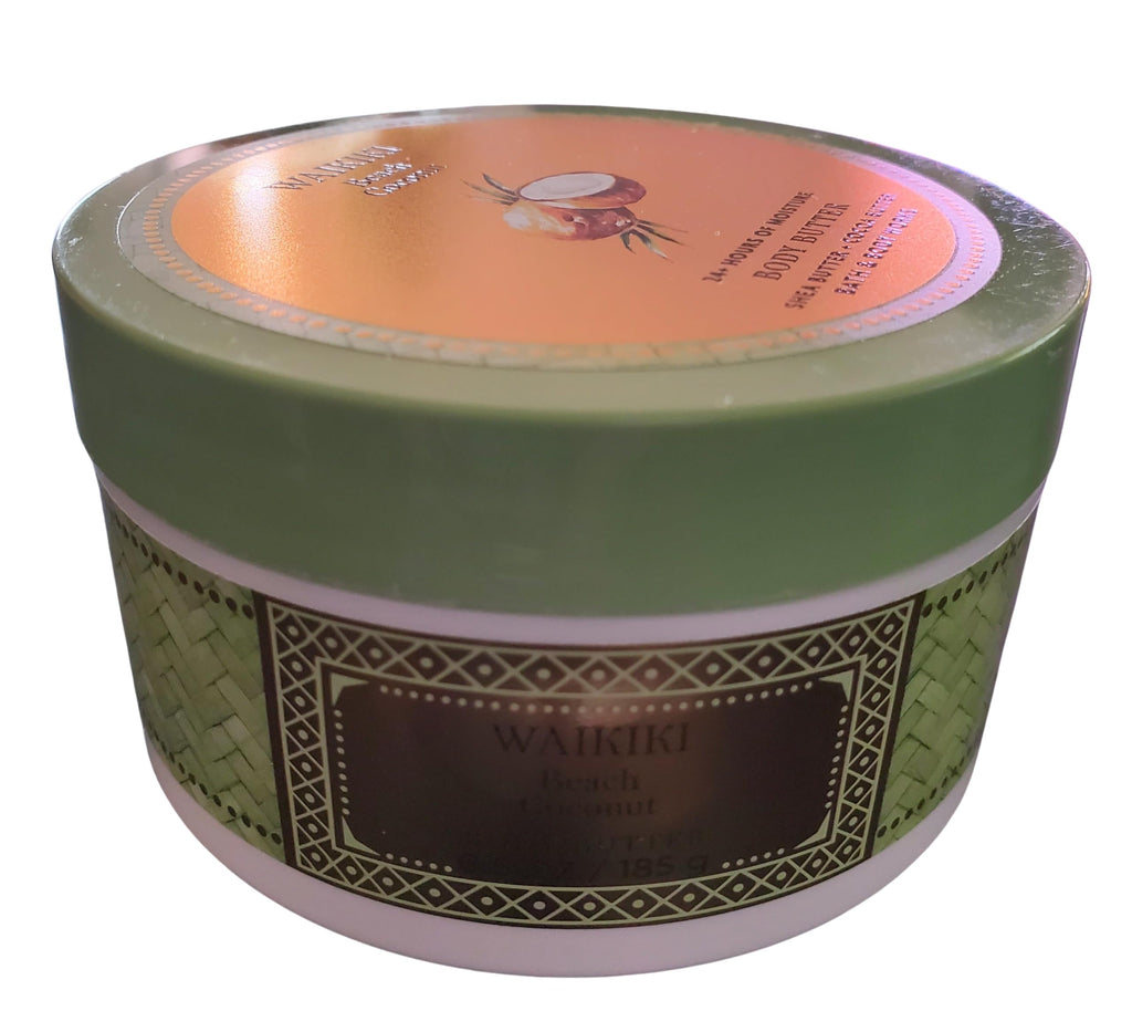 Bath & Body Works Waikiki Beach Coconut Whipped Body Butter – Deep Moisture