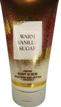 Bath & Body Works Warm Vanilla Sugar Creamy Body Scrub 8 Oz
