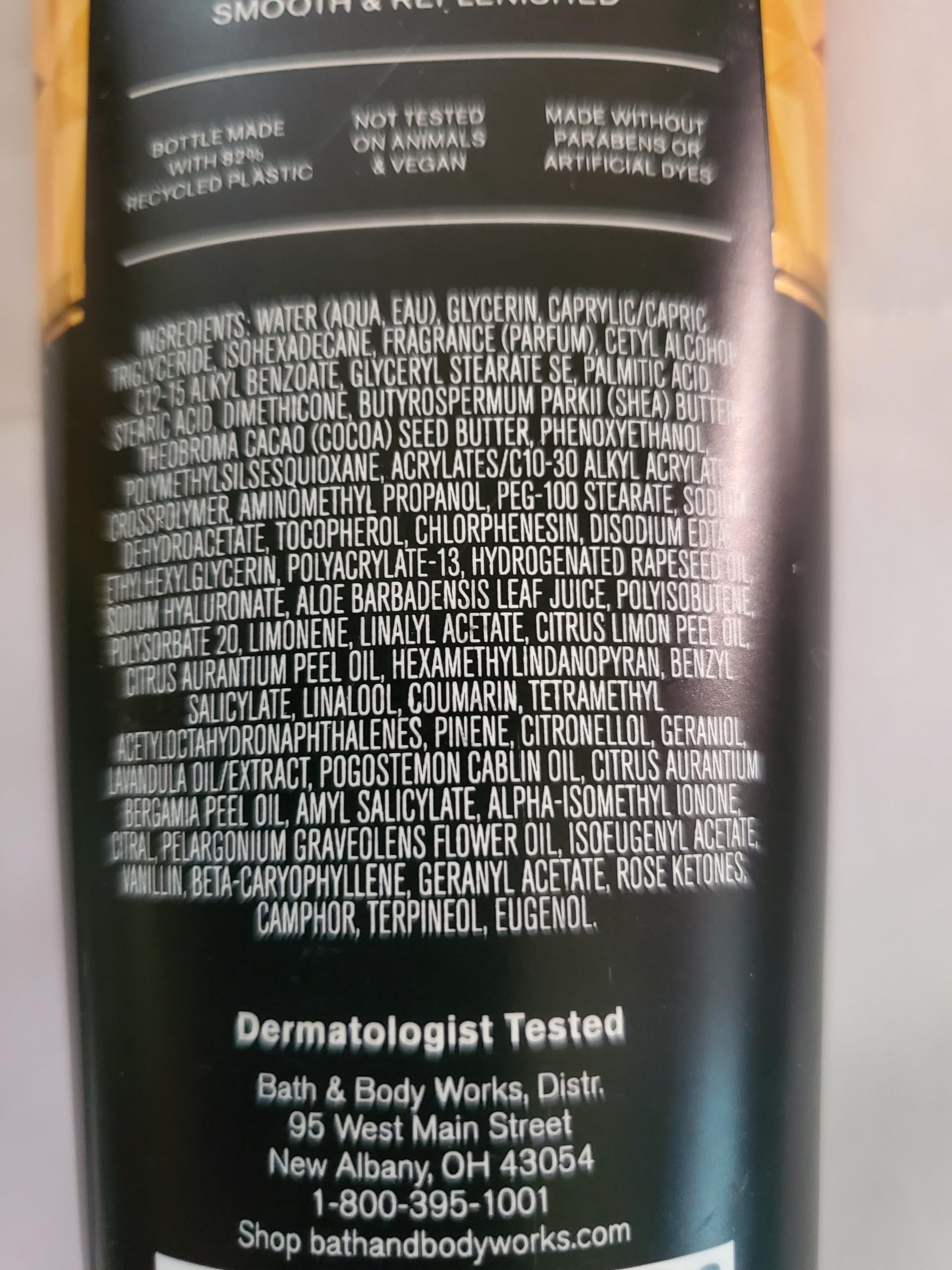 Bath & Body Works Men's Whiskey Reserve 3-in-1 Wash + Hydrating Body Cream – 2 Piece Set