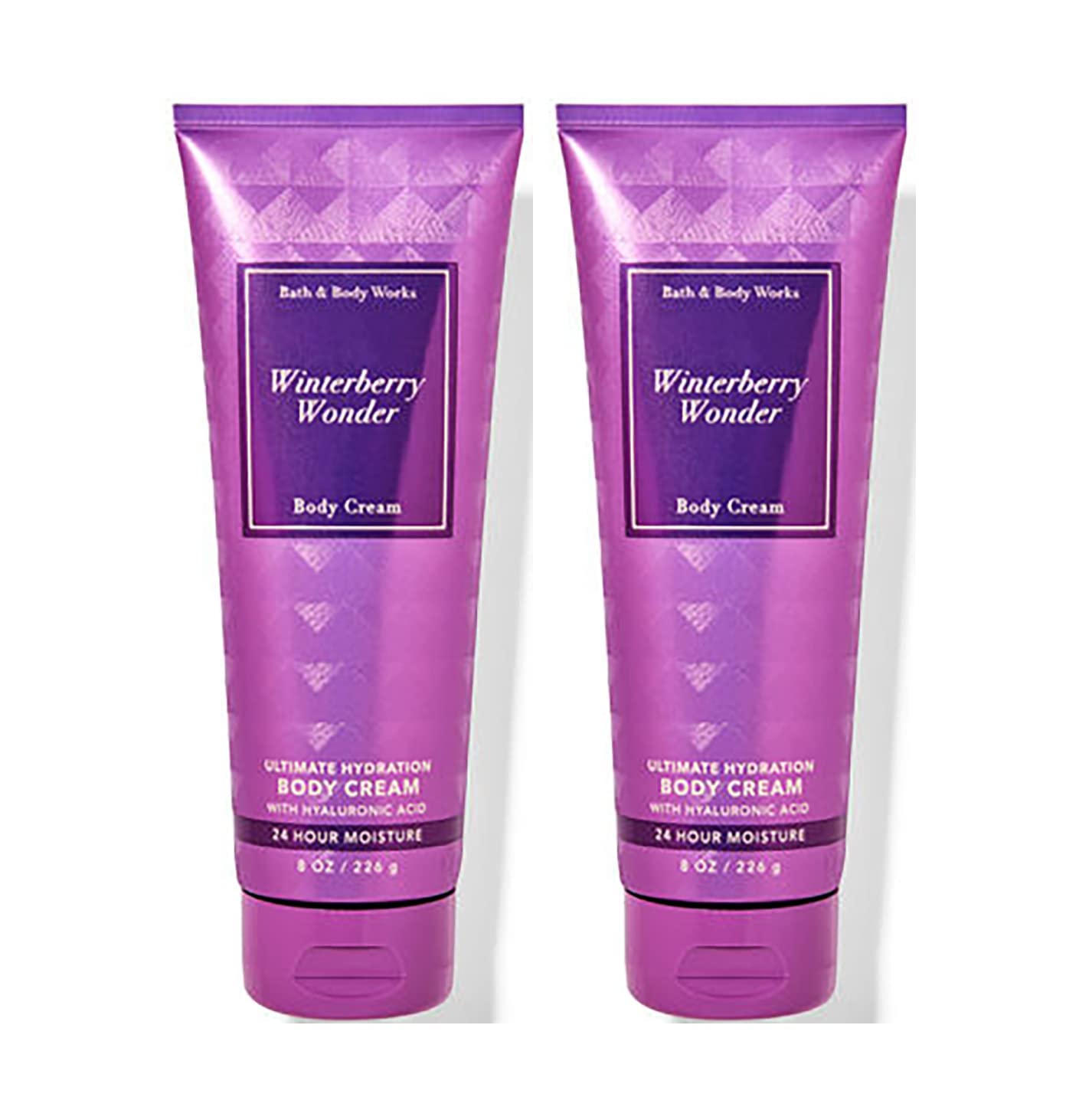Bath & Body Works Winterberry Wonder Ultra Shea Body Cream 2 Pack – 8 oz