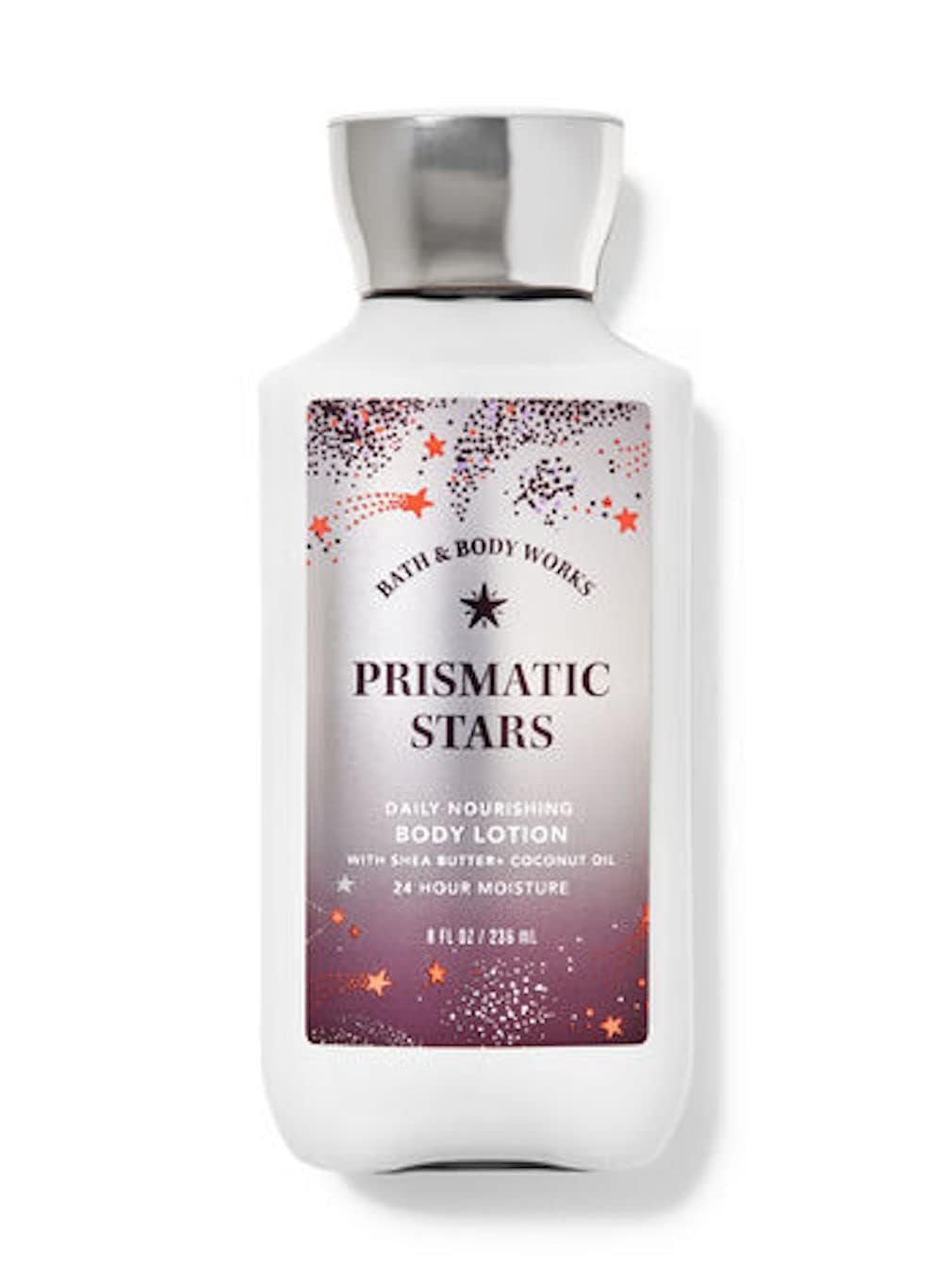 Bath & Body Works Super Smooth Body Lotion Sets Gift For Women 8 Oz (Prismatic Stars)