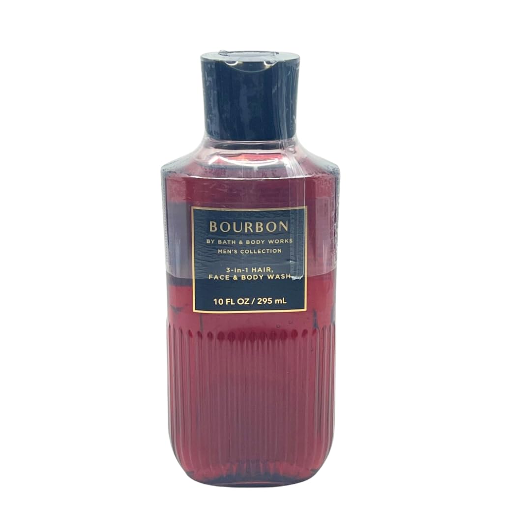 Bath & Body Works Bourbon for Men Gift Set – Full-Size Body Wash & Body Spray