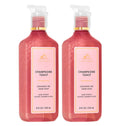 Bath & Body Works Cleansing Gel Hand Soap 8 oz 2-Pack Champagne Toast