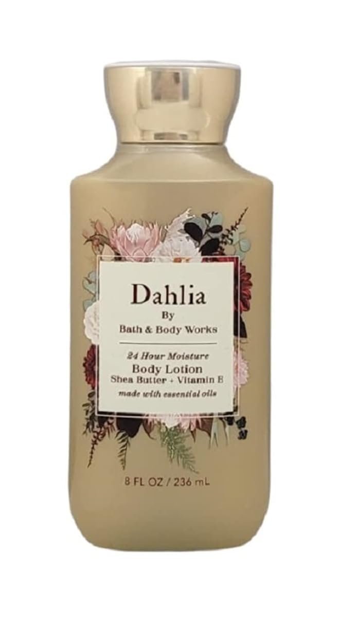 Bath & Body Works Dahlia Super Smooth Body Lotion Set – 8 oz Duo for Women