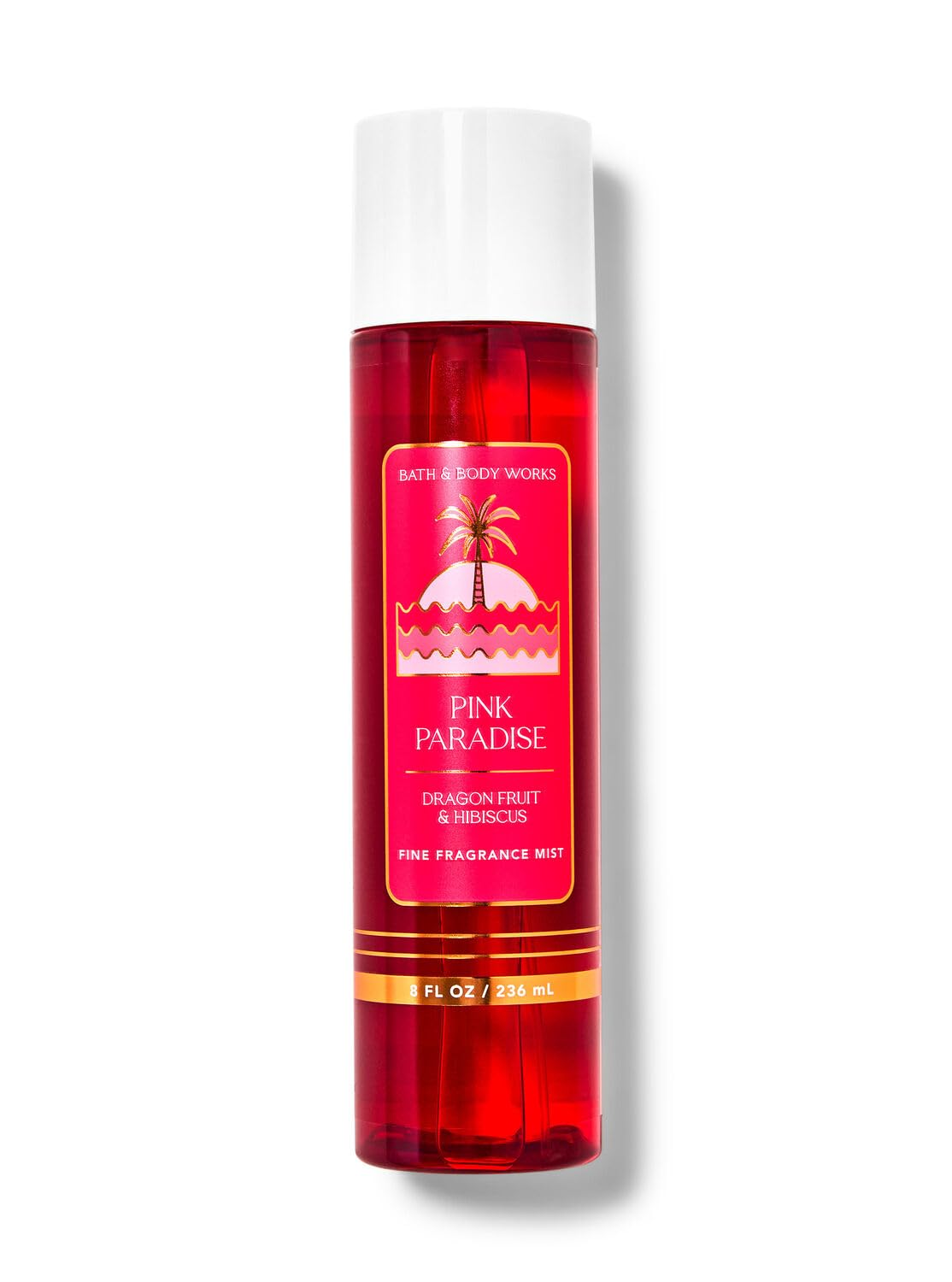 Bath & Body Works Pink Paradise Fine Fragrance Body Spray Mist, 8 oz