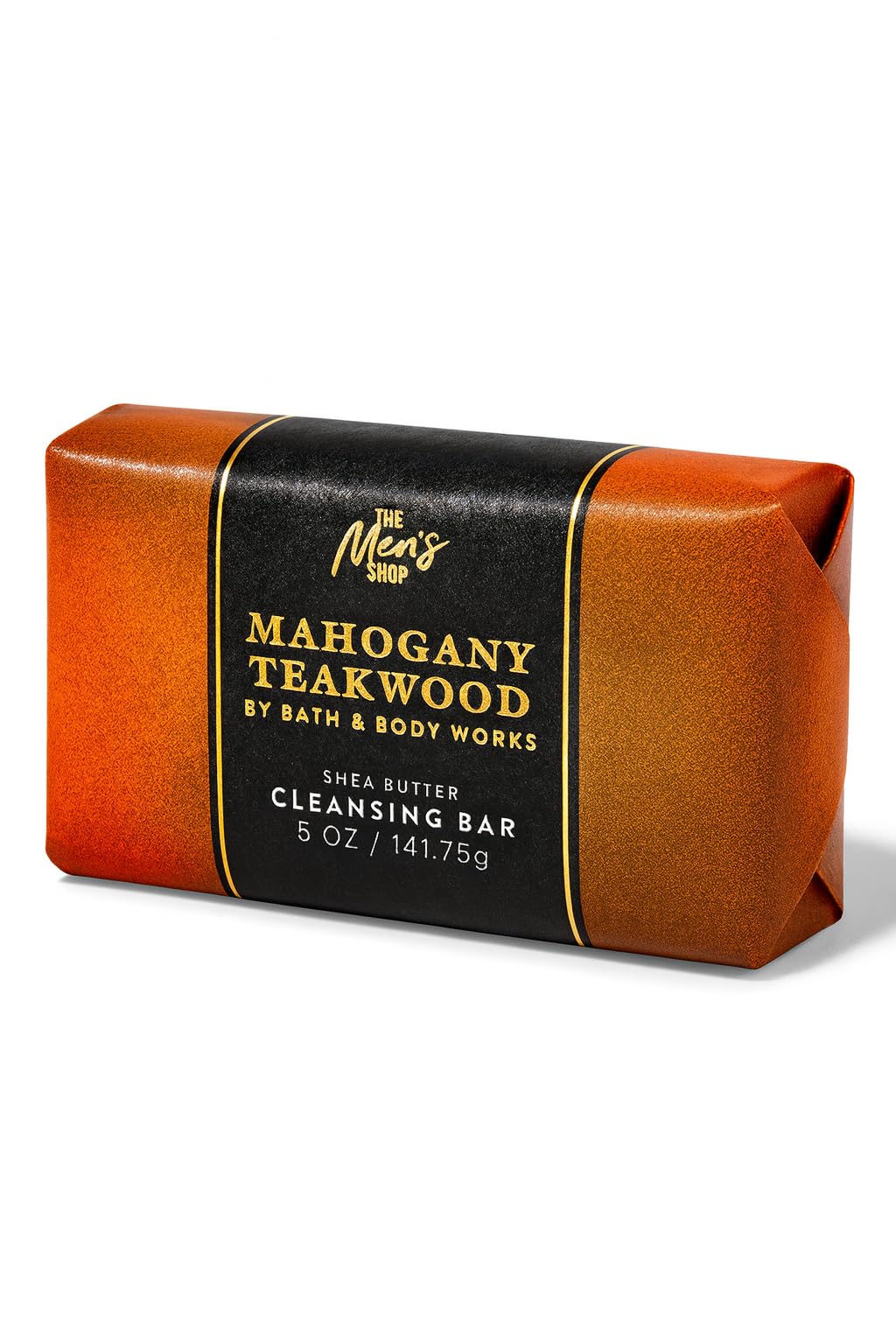Bath & Body Works Mahogany Teakwood Shea Butter Cleansing Bar – 3 Pack, 5 oz Each (Oak & Lavender Scent)