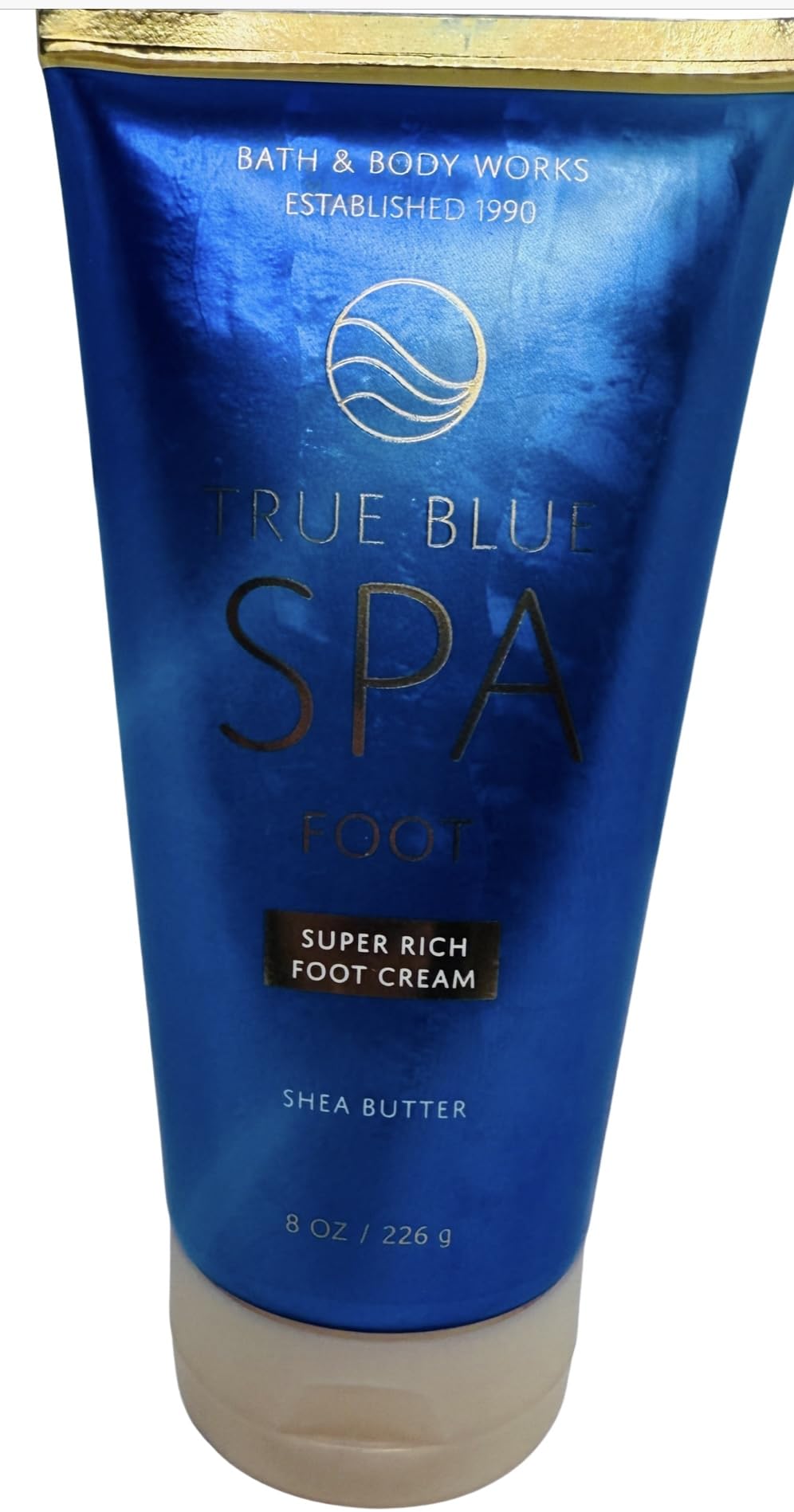 Bath & Body Works True Blue Spa Smoothing Super Rich Foot Cream – 8 oz