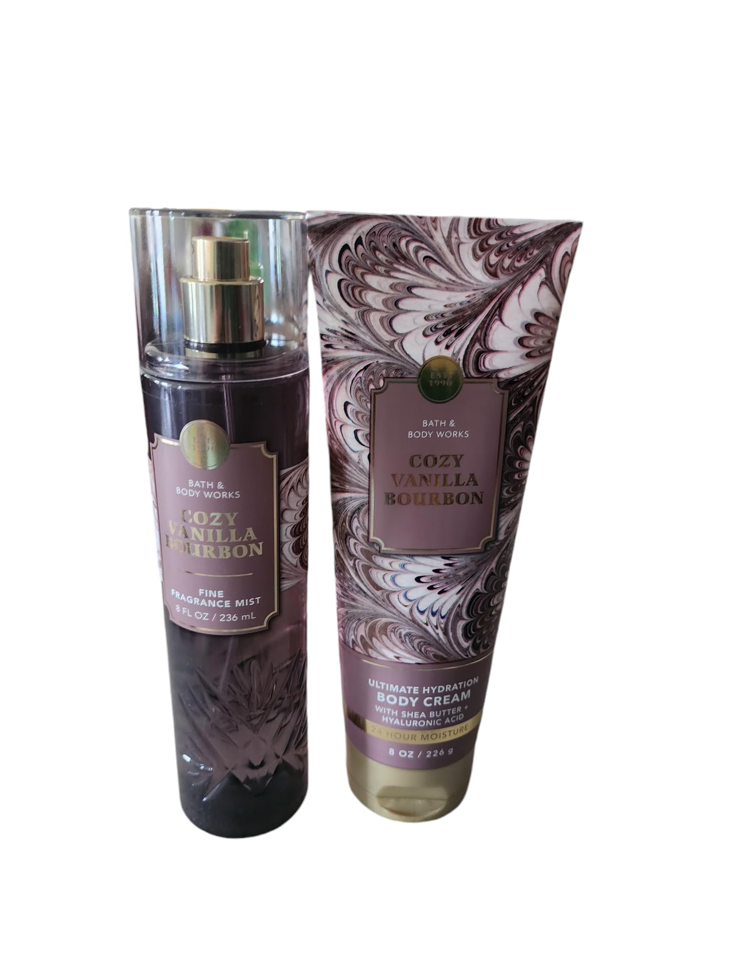 Bath & Body Works Fragrance Gift Set – Vanilla Bourbon Mist & Cream