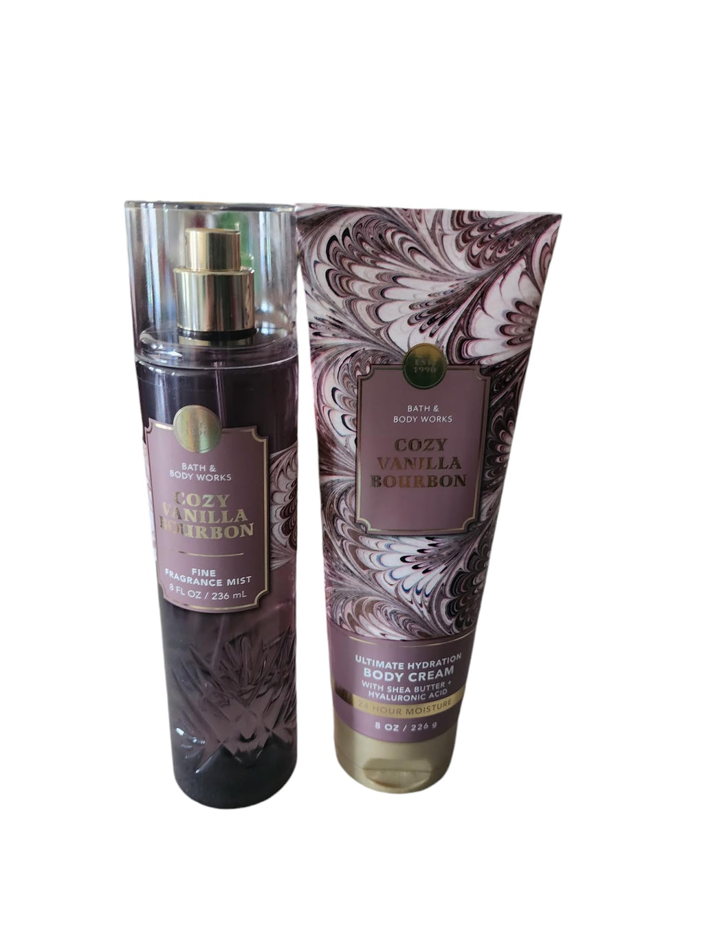 Bath & Body Works Fragrance Gift Set – Vanilla Bourbon Mist & Cream