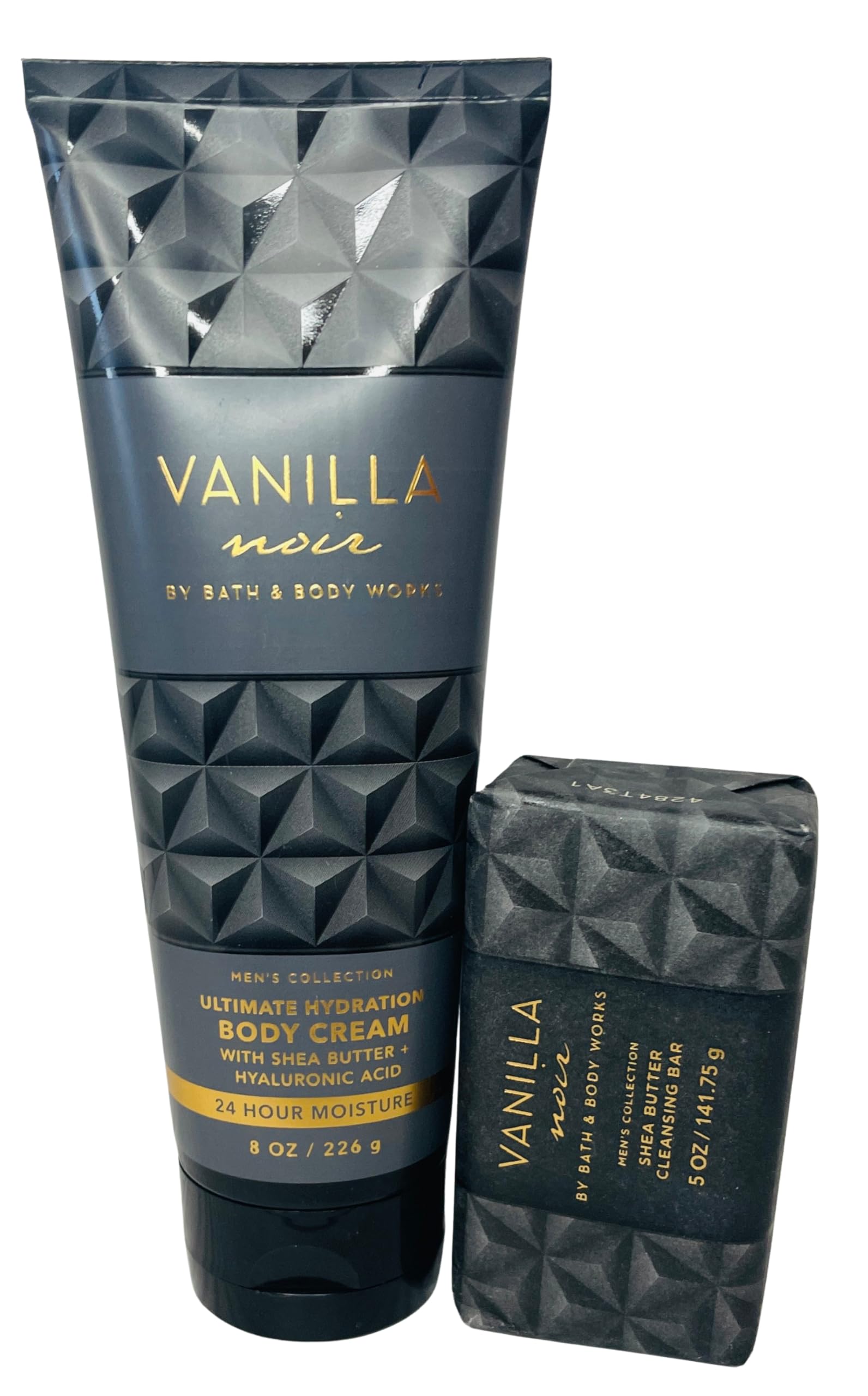 Bath & Body Works Vanilla Noir Hydration Duo: Cream & Bar