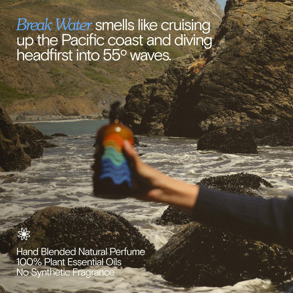 Bathing Culture Break Water Organic Mind + Body Wash – 1 Gallon, Refillable, Biodegradable, Vegan