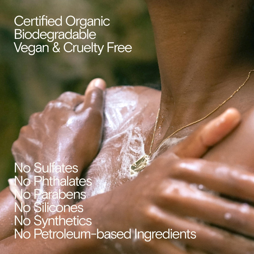 Bathing Culture Break Water Organic Mind + Body Wash – Vegan, Biodegradable, Refillable 16 oz