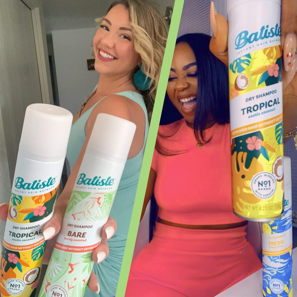 Batiste Bare Dry Shampoo – Refreshing Oil-Control for Fresh Hair (5.71 oz)