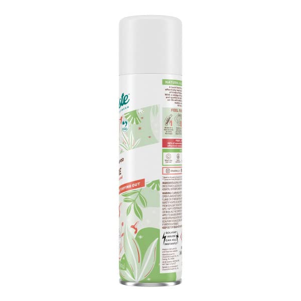 Batiste Dry Shampoo Bare Fragrance – 5.71 oz (Pack of 3) | Oil-Absorbing, Lightly Scented