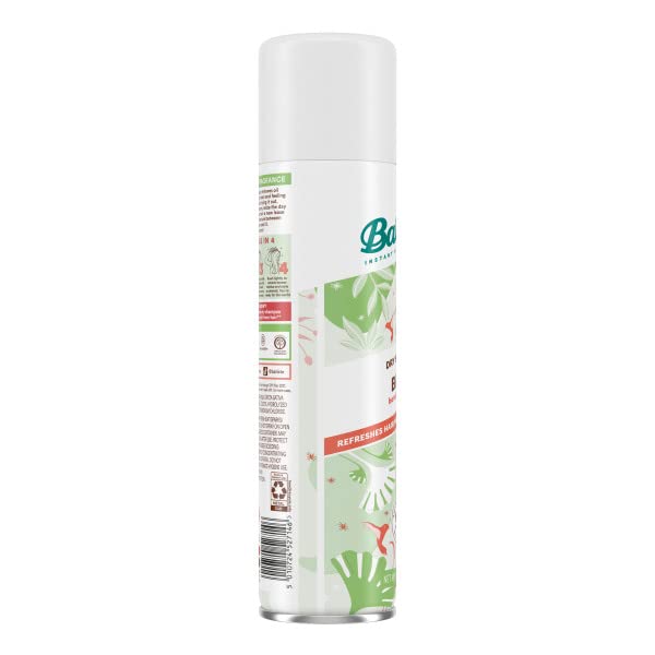 Batiste Dry Shampoo Bare Fragrance – 5.71 oz (Pack of 3) | Oil-Absorbing, Lightly Scented