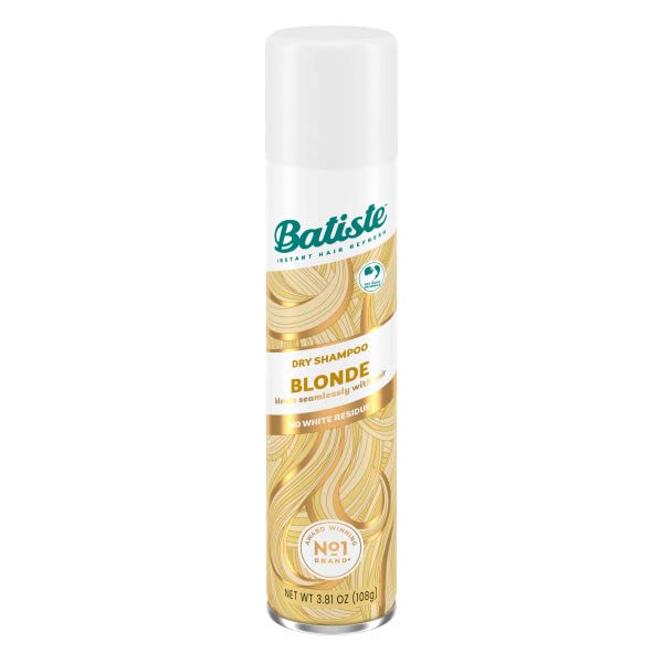 Batiste Brilliant Blonde Dry Shampoo – 3.81oz (4-Pack) | Color-Tinted, No White Residue
