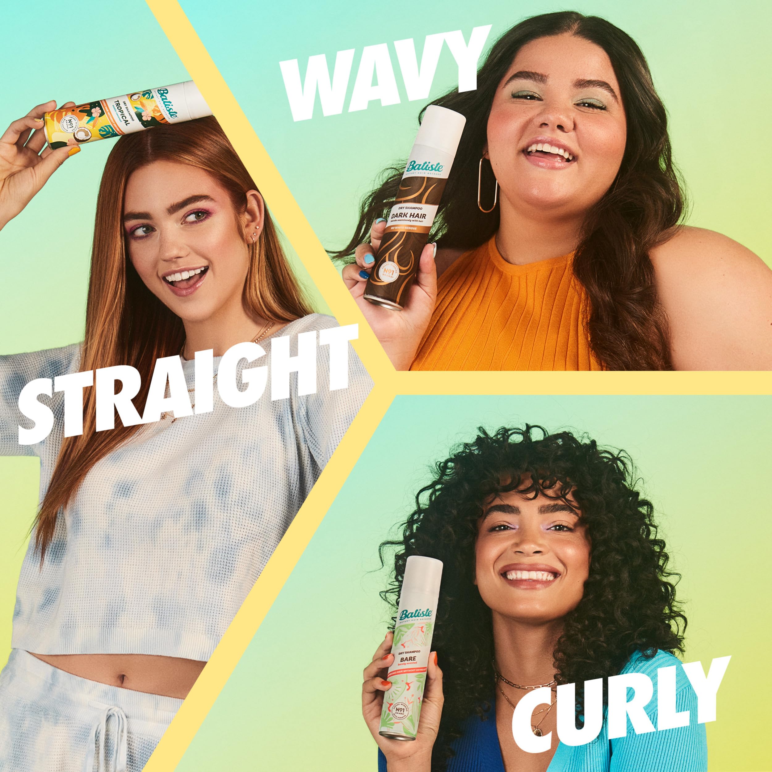 Batiste Brilliant Blonde Dry Shampoo – Refresh Hair, Absorb Oil Between Washes