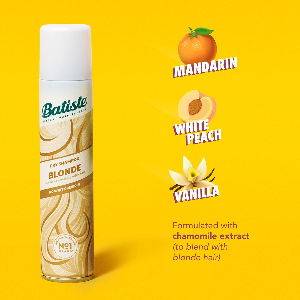 Batiste Dry Shampoo Brilliant Blonde 6.73 oz (Pack of 3)