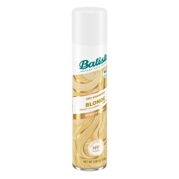 Batiste Brilliant Blonde Dry Shampoo – 3.81oz (4-Pack) | Color-Tinted, No White Residue