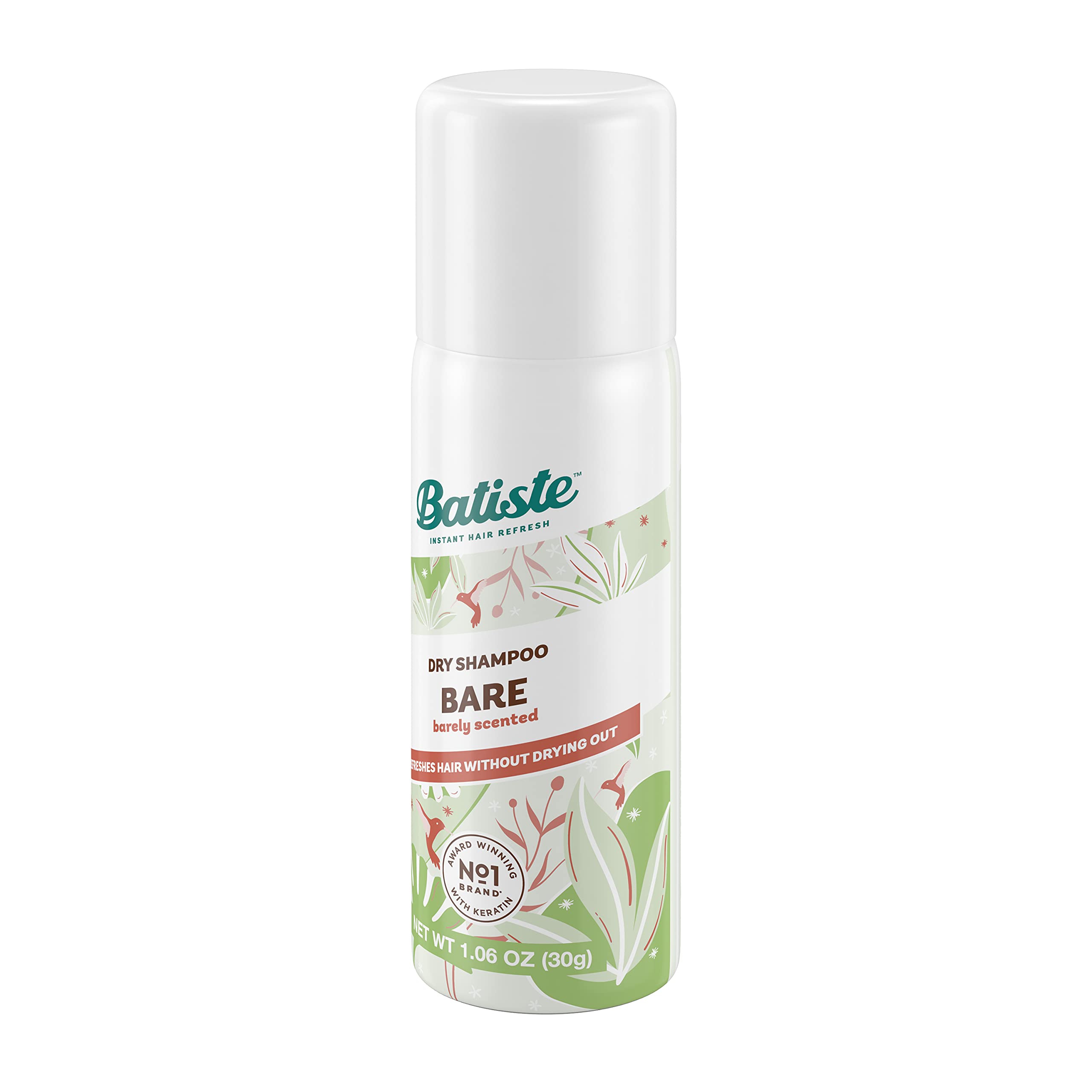 Batiste Dry Shampoo Bare Mini – Travel Size 1.06 oz, Pack of 3