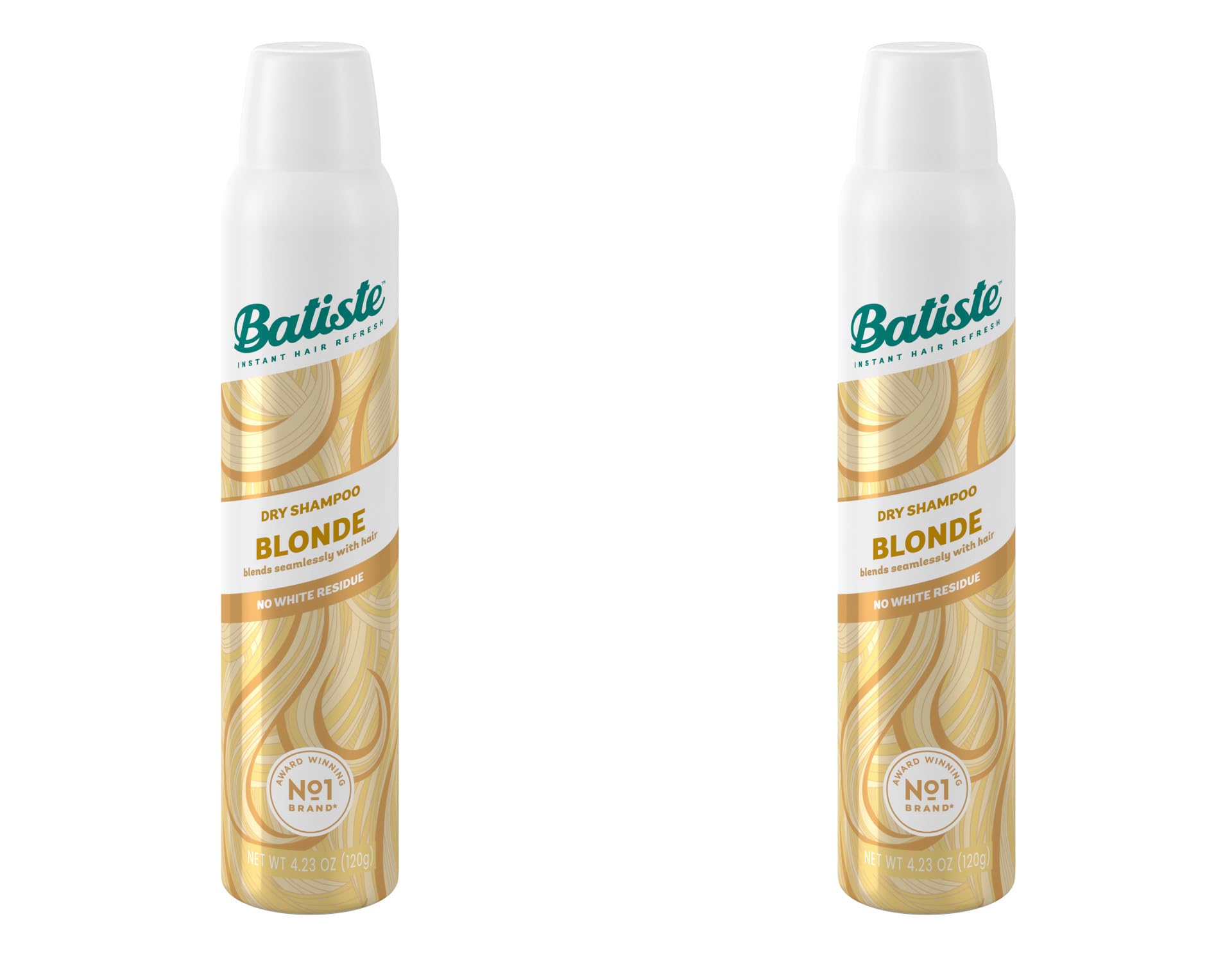 Batiste Dry Shampoo Blonde – Brilliant Blonde, 3.81 Fl oz, Pack of 2