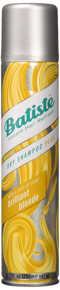Batiste Dry Shampoo Plus Brilliant Blonde 6.73 oz Pack of 3 – Instant Refresh & Oil Control