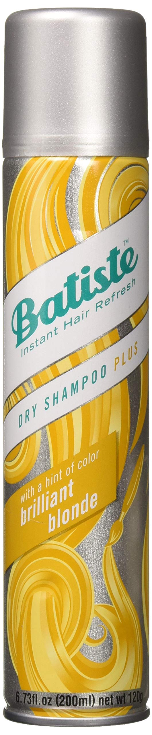 Batiste Dry Shampoo Plus Brilliant Blonde 6.73 oz Pack of 3 – Instant Refresh & Oil Control