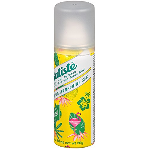 Batiste Dry Shampoo Tropical 1.6 oz – Pack of 3 | Instant Hair Refresh