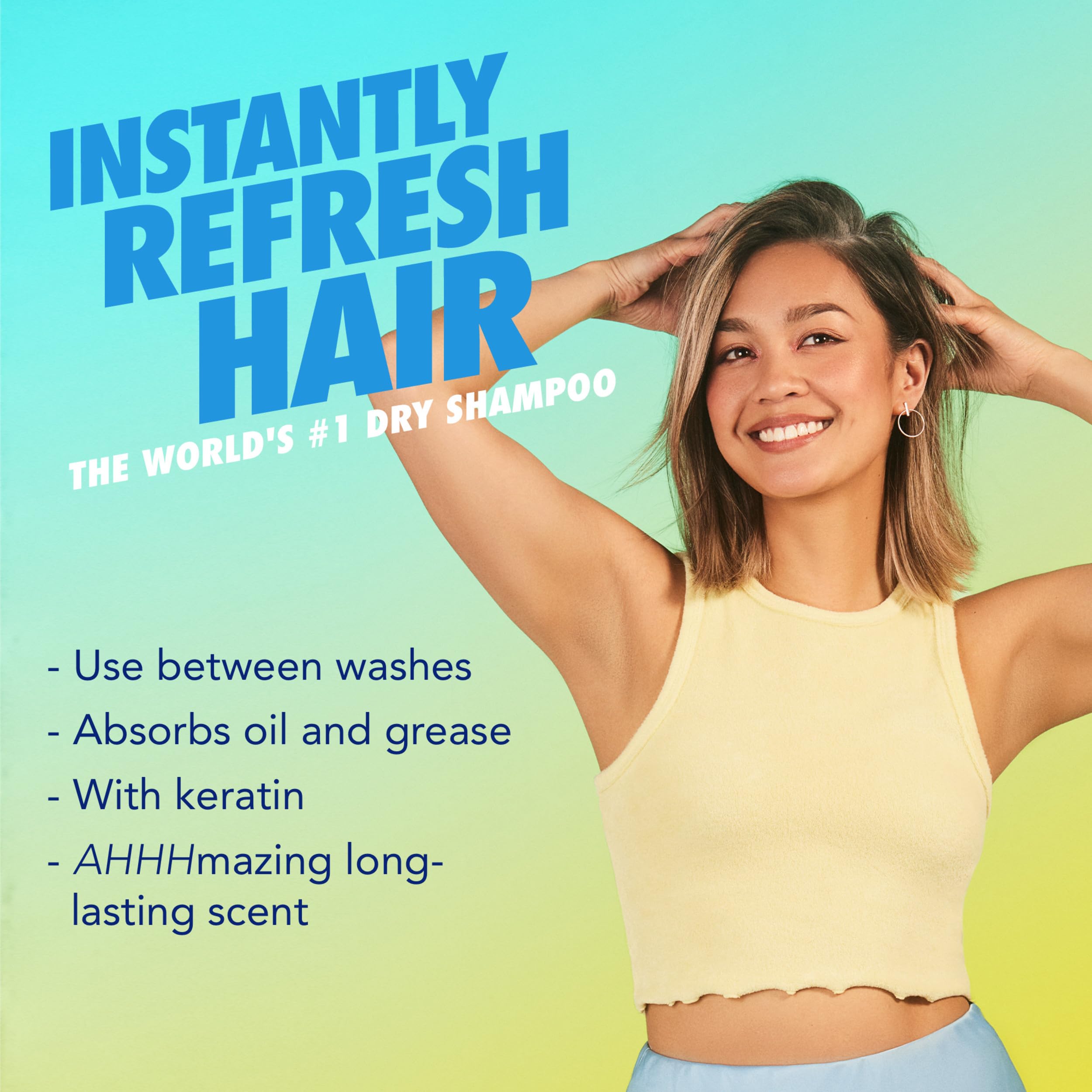 Batiste Fresh Dry Shampoo – Absorb Oil, Add Texture Between Washes | 5.71 oz