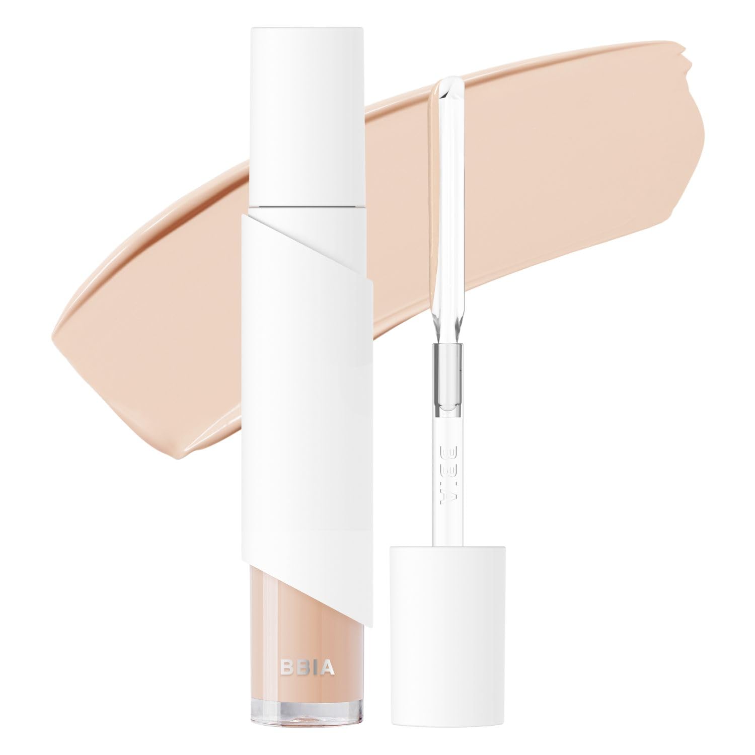 BBIA EAU Stay Concealer – All-Day Natural Coverage, Spatula Applicator, Vegan